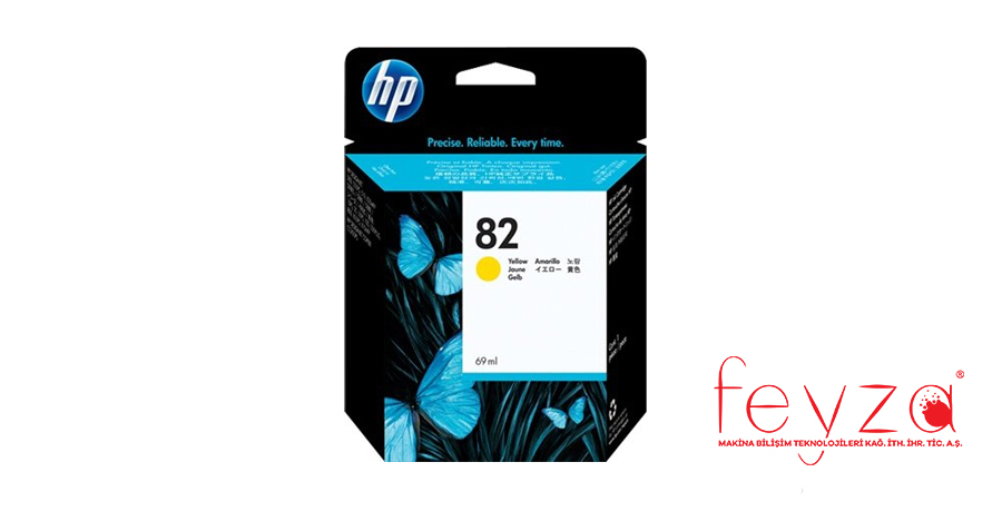 Hp Designjet 500/510 82 Yellowa Kartuş